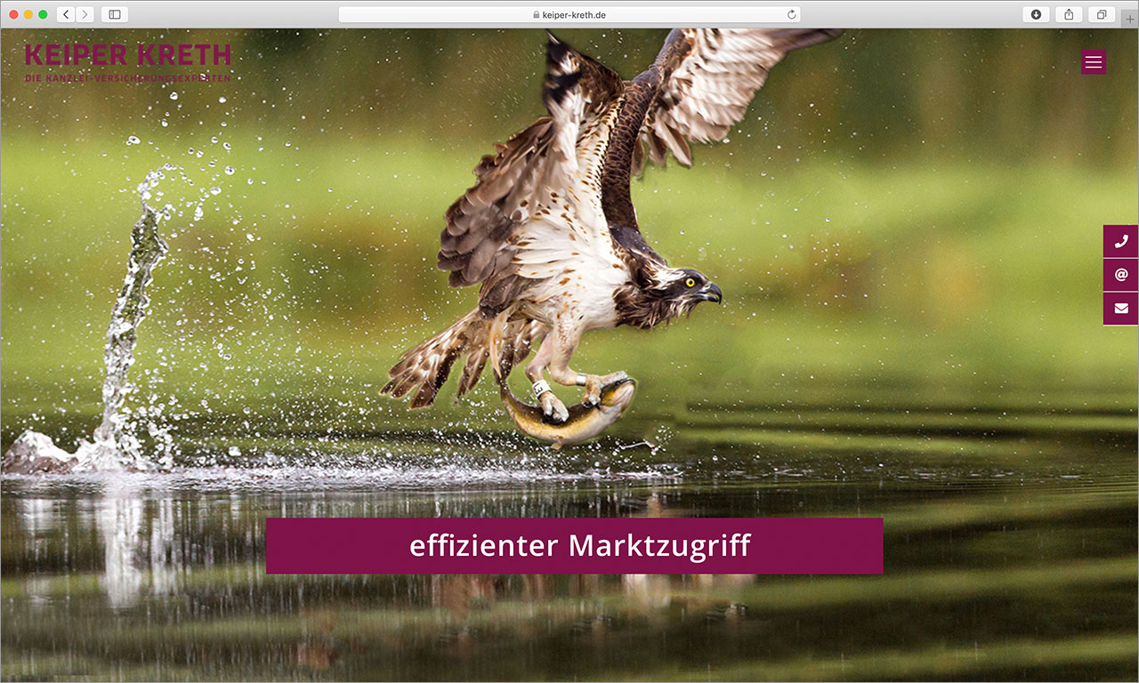 Kanzleimarketing-zB Kanzleiwebsite Keyvisual kampagnenmotiv Keiper Kreth