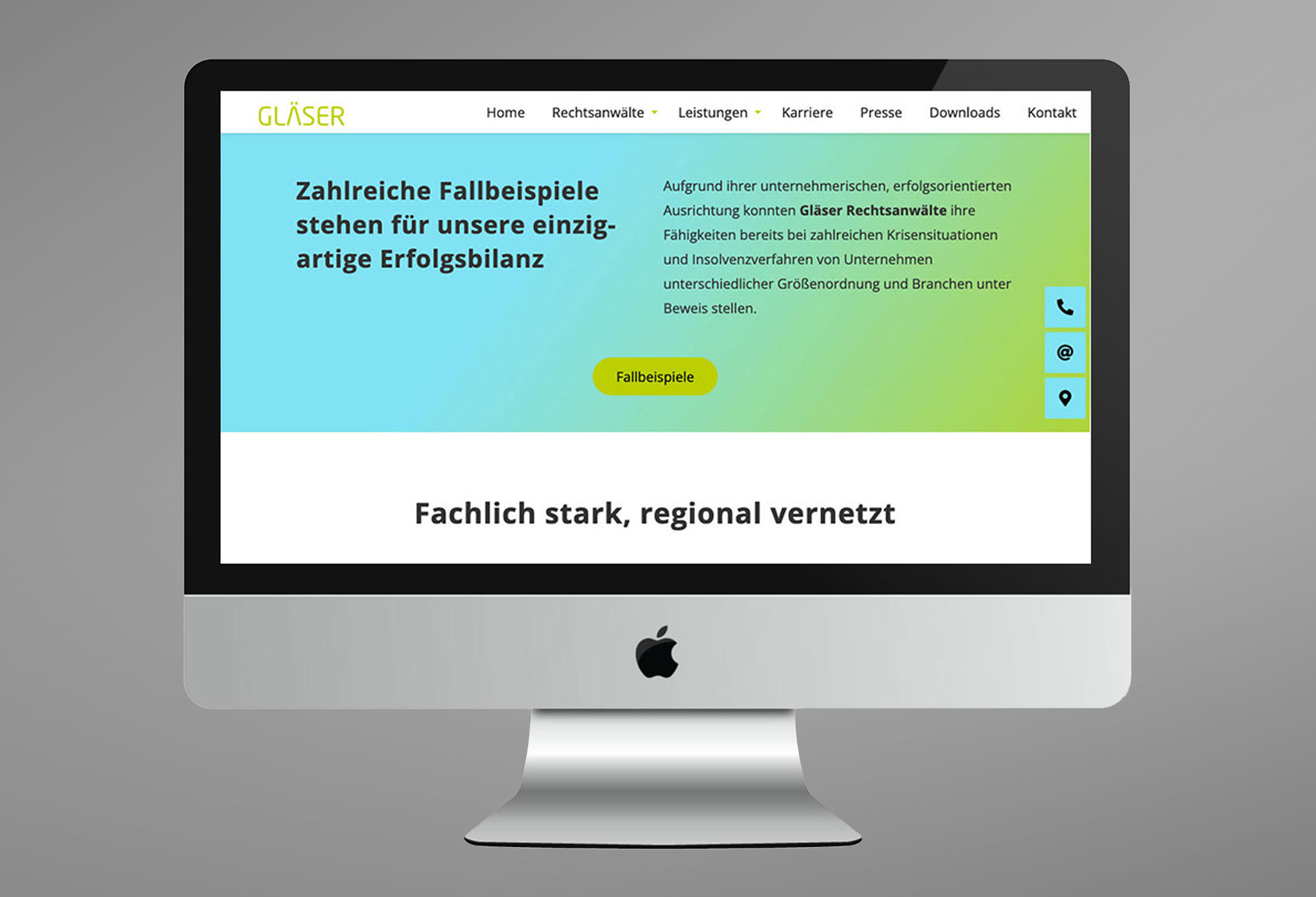 Kanzleimarketing-zB kanzleiwebsite Gläser