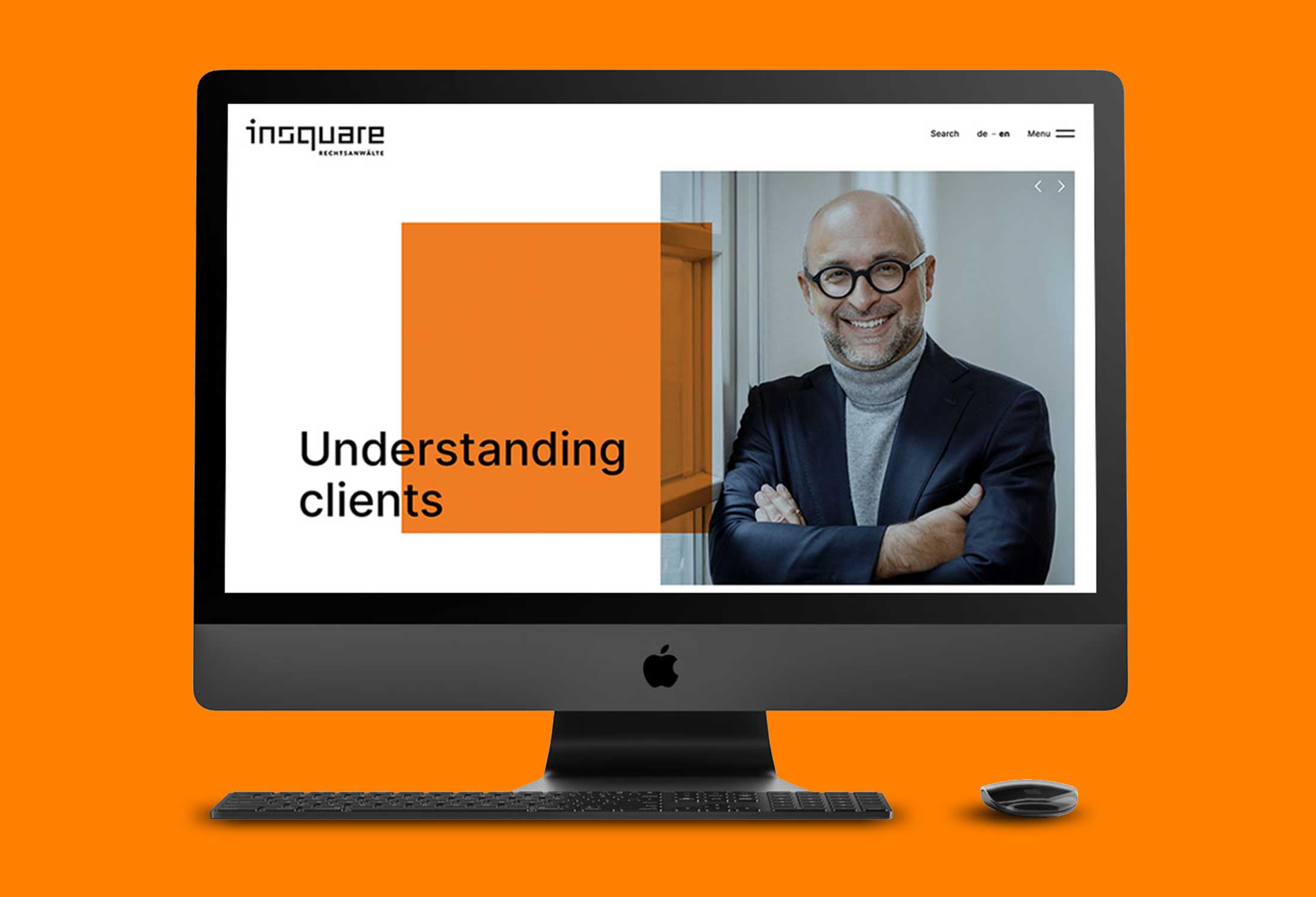 Kanzleimarketing-zB Kanzleiwebsite Insquare Rechtsanwälte