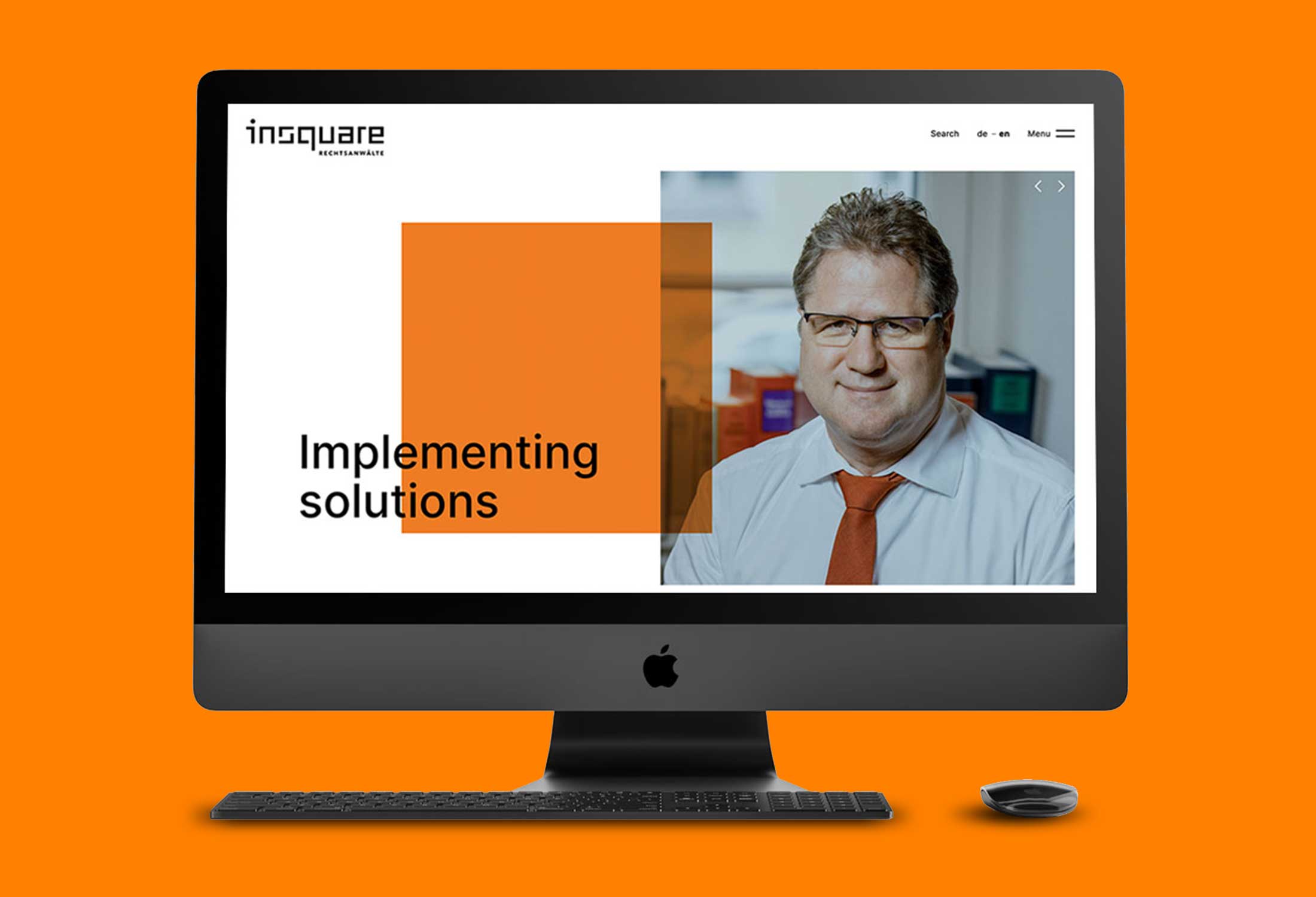 Kanzleimarketing-zB Kanzleiwebsite Insquare Rechtsanwälte