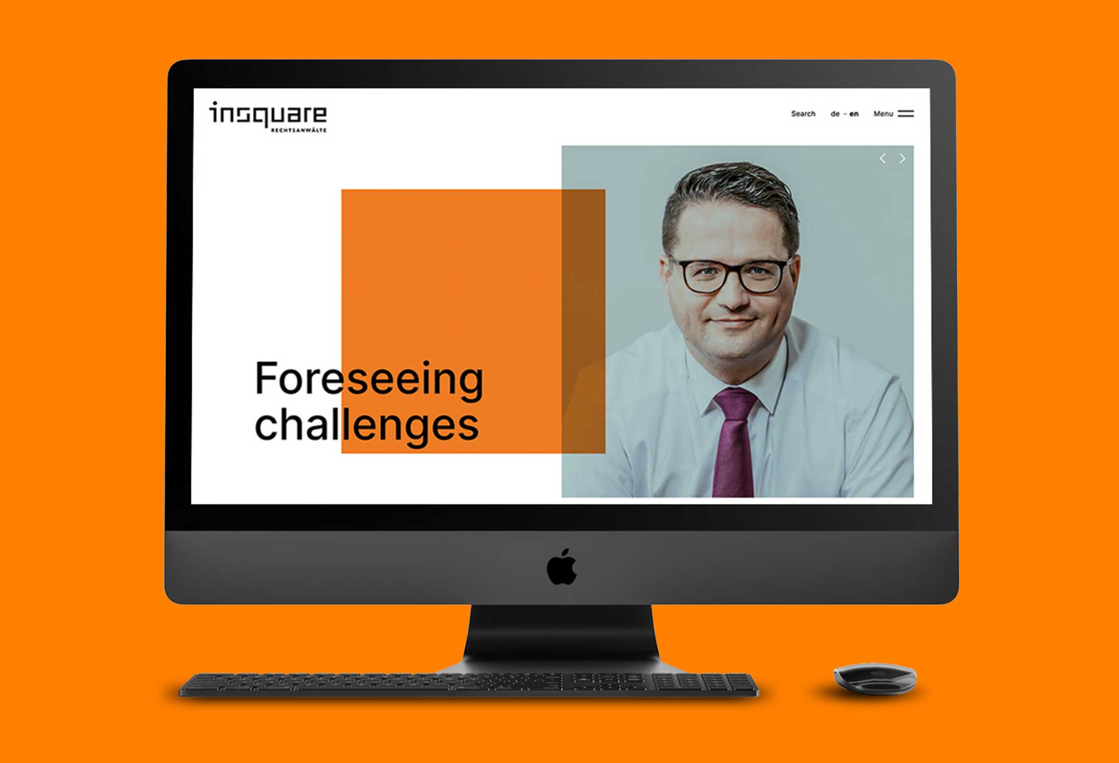 Kanzleimarketing-zB Kanzleiwebsite Insquare Rechtsanwälte
