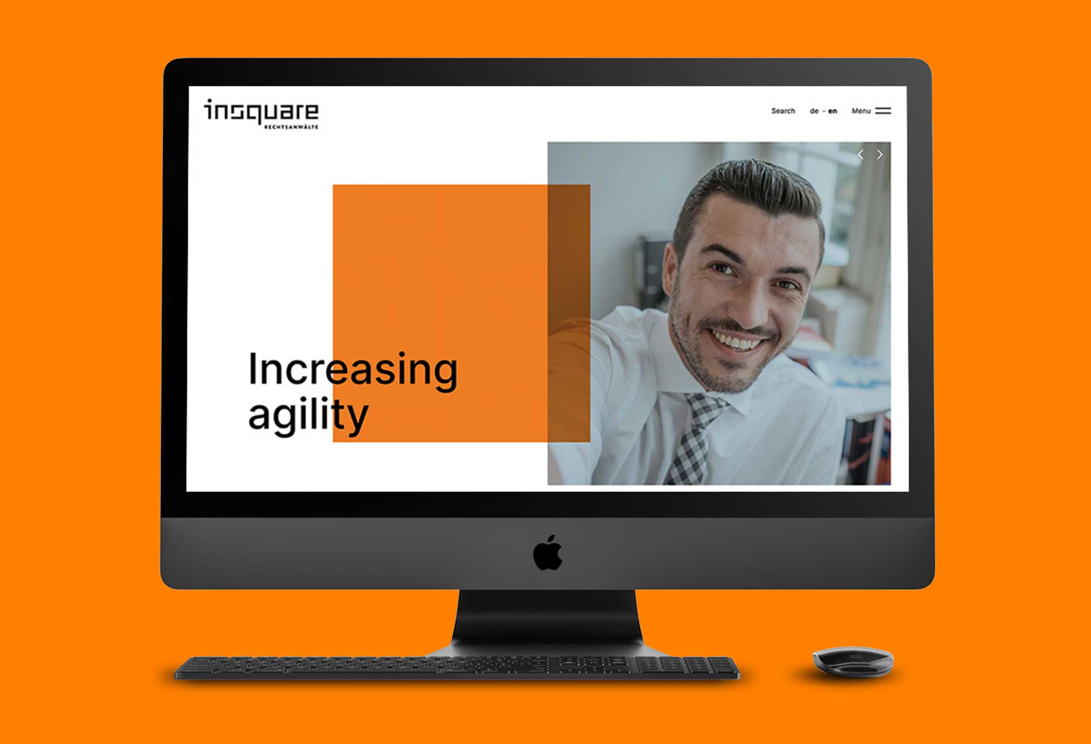 Kanzleimarketing-zB Kanzleiwebsite Insquare Rechtsanwälte