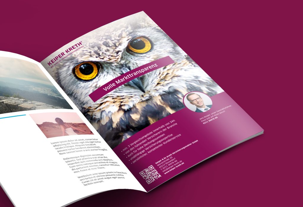 Kanzleimarketing-zB Anzeige Keiper und Dr. Kreth Versicherungsmakler