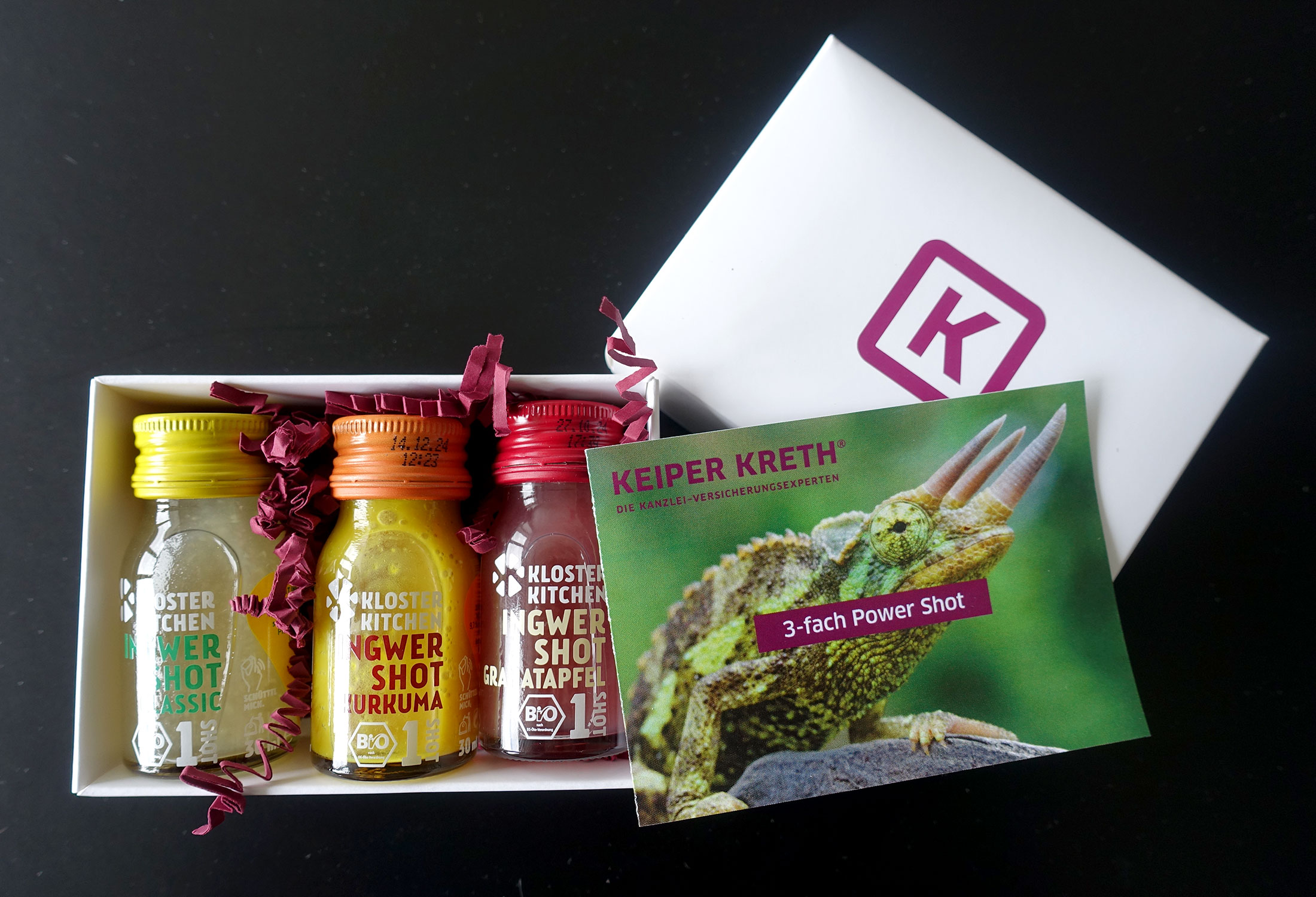 Kanzleimarketing-zB Messe Giveaway Keiper Kreth Versicherungsmakler