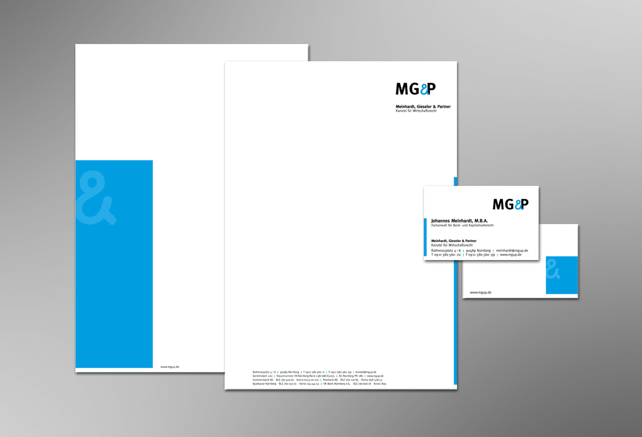 Kanzleimarketing-zB Geschäftsausstattung Hybridkanzlei MGUP Rechtsanwälte
