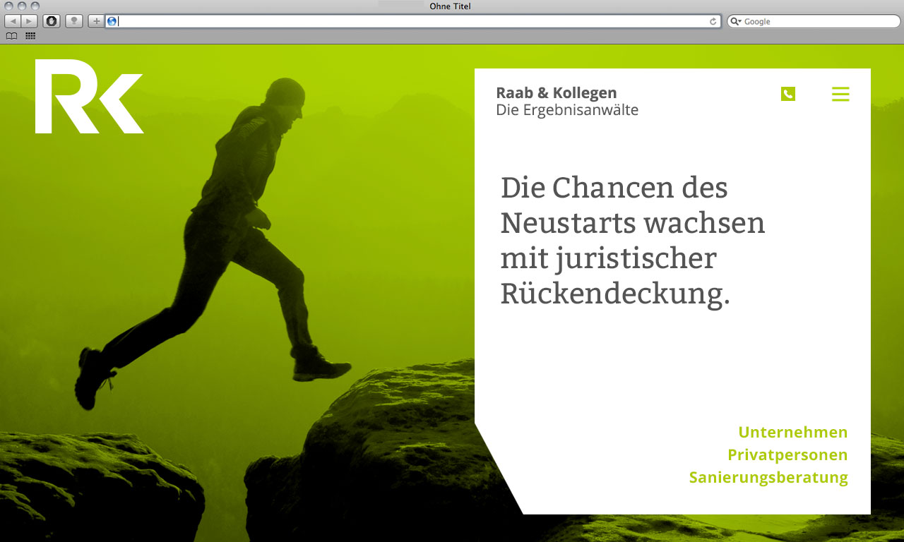 Kanzleimarketing-zB kanzleiwebsite Kampagnenmotiv Rechtsanwälte Raab und Kollegen