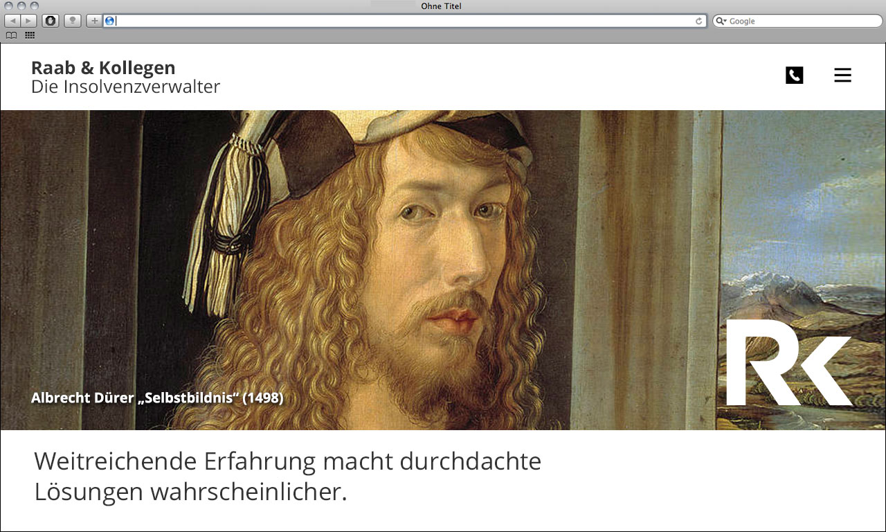 Kanzleimarketing-zB kanzleiwebsite Kampagnenmotiv Insolvenzverwalter Raab und Kollegen