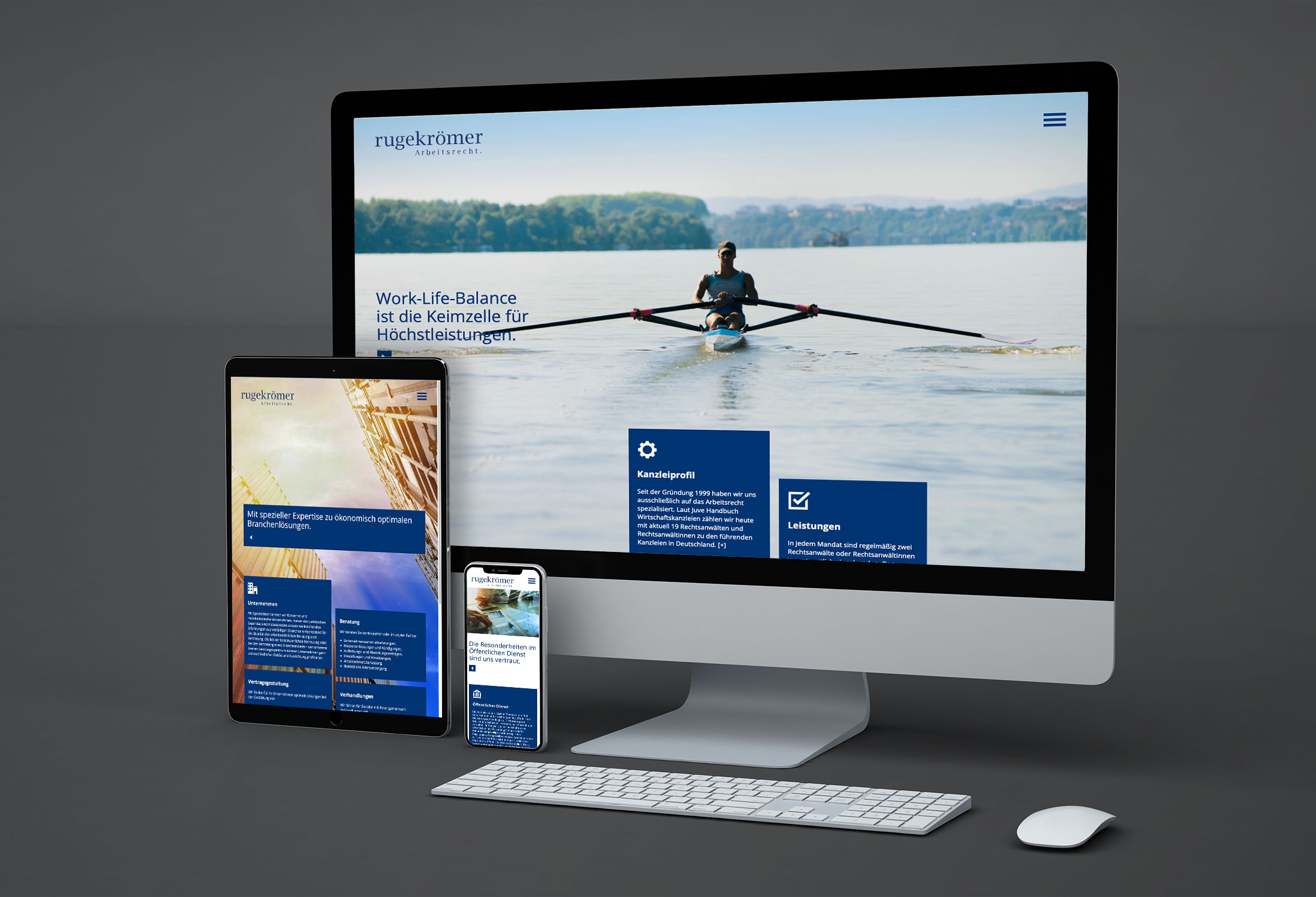 Kanzleimarketing-zB Kanzleiwebsite Arbeitsrecht Rugekrömer